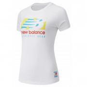 Dames-T-shirt New Balance essentials field day