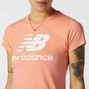 Dames-T-shirt New Balance essentials stacked